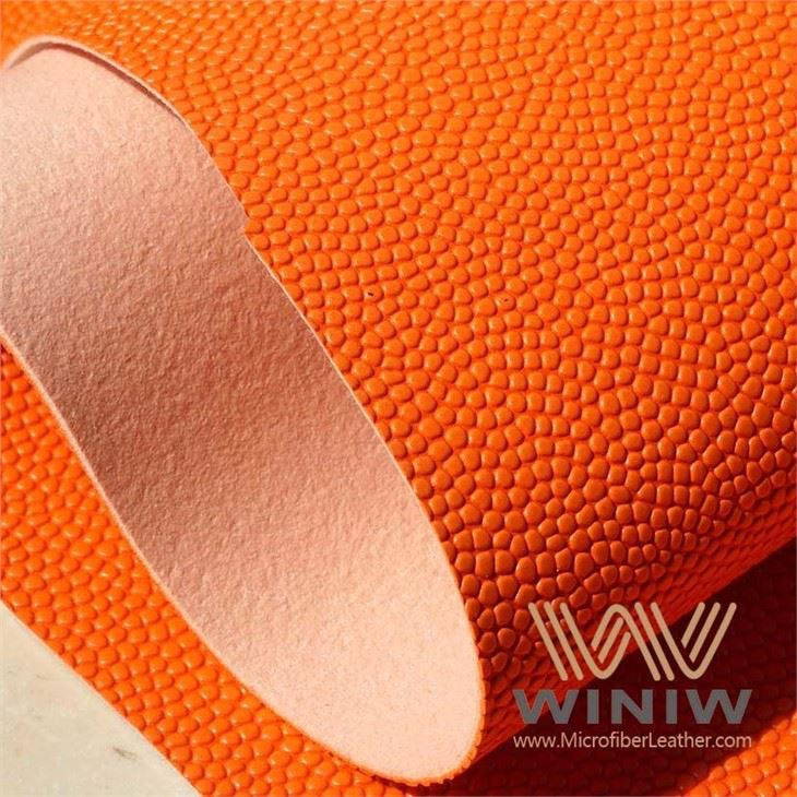 Abrasion Resistant Synthetic PU Leather For Basketball