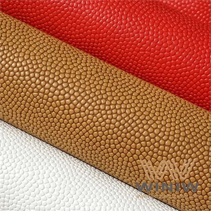 Abrasion Resistant Synthetic PU Leather For Basketball