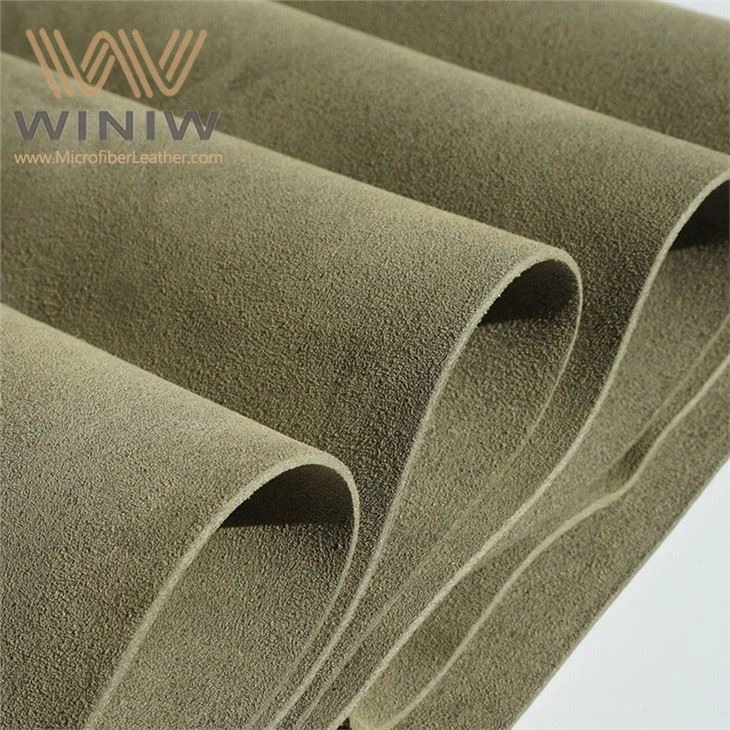 Microfiber PU Faux Suede Leather