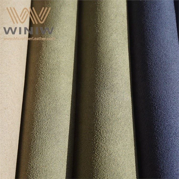 Microfiber PU Faux Suede Leather