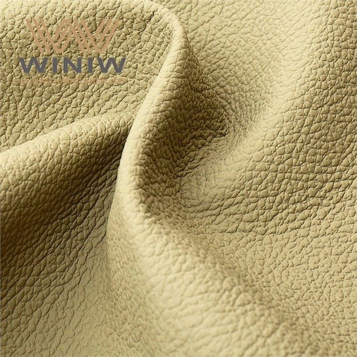 Beige Alcantara Synthetic Microfiber Leather