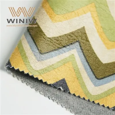 피부 친화적인 PU 가죽 마이크로 화이버 모조 소파 소재