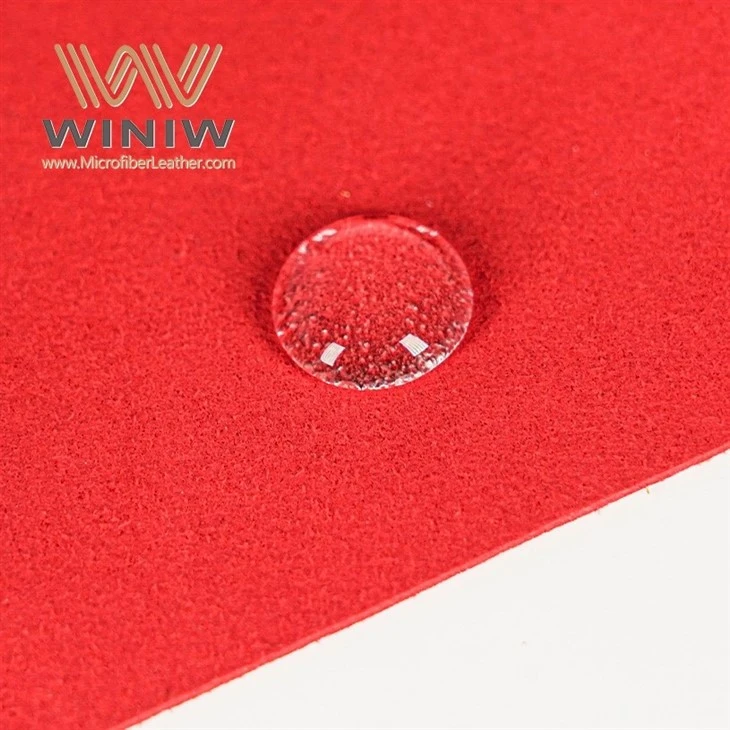 Sustainable Micro Fiber Artificial Suede Leather For Shoes