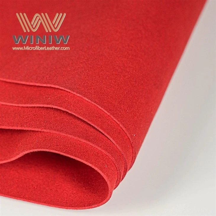 Sustainable Micro Fiber Artificial Suede Leather For Shoes